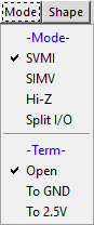 AWGConfigurationWindow Mode