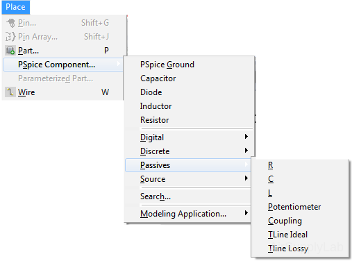 06 PlacePSpiceComponents