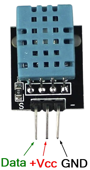 DHT11Temperature Sensor Pinout2