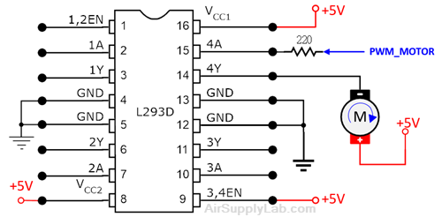 circuit motor 2 s