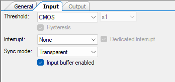 PSoCCreator PinConfigure Pins Input